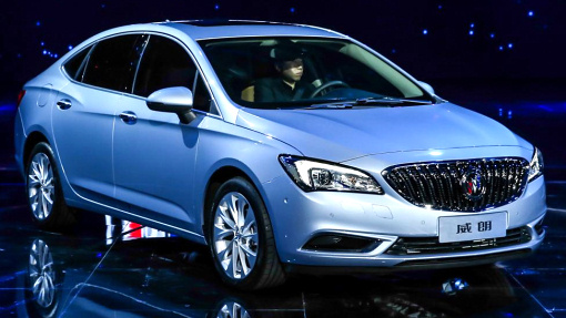 Buick Verano в Шанхае Buick Verano в Шанхае