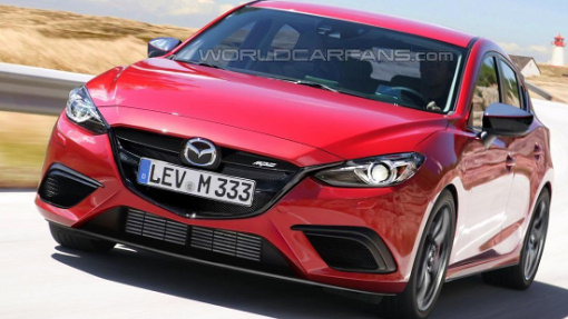 Предполагаемая внешность Mazda3 MPS