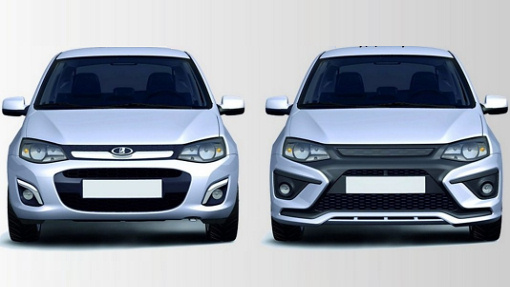 Тюнинговый вариант Lada Kalina