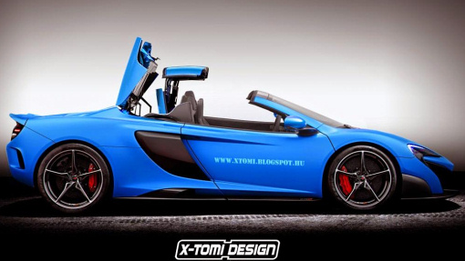 Предполагаемая внешность McLaren 675 Long Tail