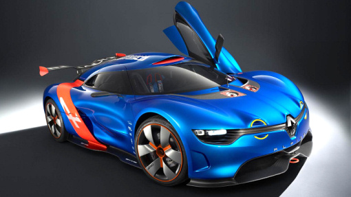 Прототип 2012 года Renault Alpine A110-50 concept Прототип 2012 года Renault Alpine A110-50 concept