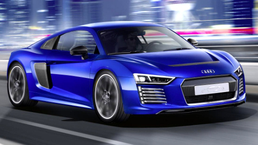 Audi R8 e-tron piloted driving concep