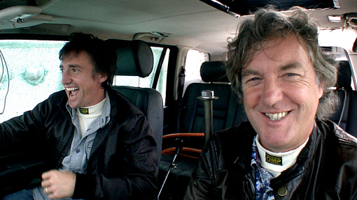 Ричард Хаммонд и Джеймс Мэй в Top Gear 