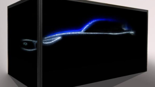 «3D box» с силуэтом Infiniti Q30 «3D box» с силуэтом Infiniti Q30