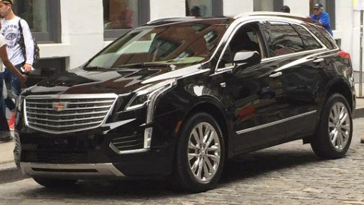 Шпионское фото Cadillac XT5