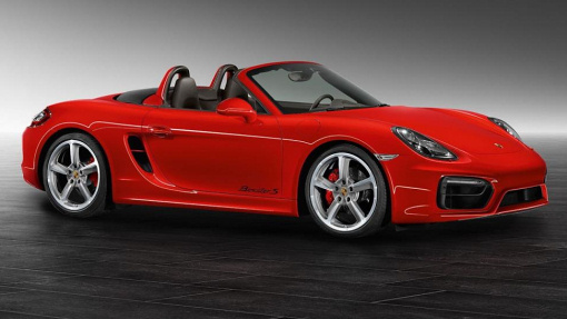 Porsche Boxster S Guards Red