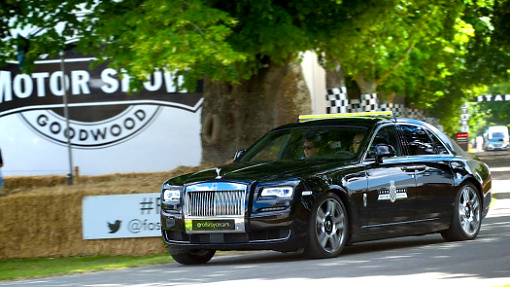 Rolls-Royce Wraith в Гудвуде
