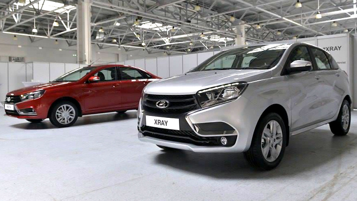 Предсерийная версия Lada Xray