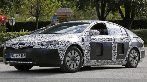 Тестовый прототип Opel Insignia