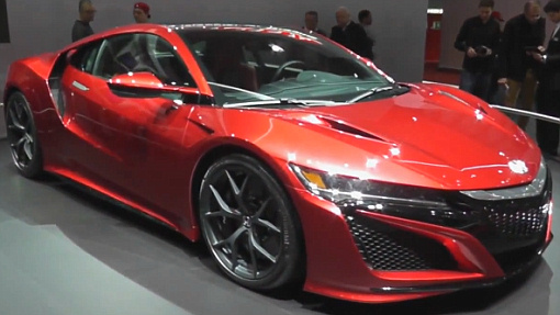 Прототип Honda NSX во франкфурте Прототип Honda NSX во франкфурте