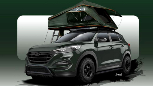 Hyundai Tucson Adventuremobile Hyundai Tucson Adventuremobile