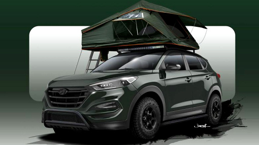 Hyundai Tucson Adventuremobile