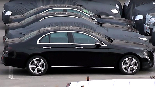 Предсерийные прототипы Mercedes-Benz E-Class
