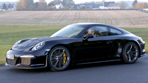 Тестовый прототип Porsche 911 R