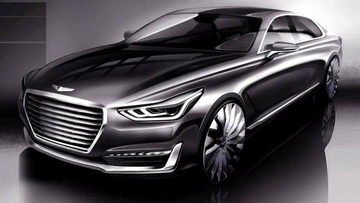 Тизер Genesis G90