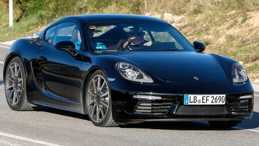 Тестовый прототип Porsche Cayman Тестовый прототип Porsche Cayman