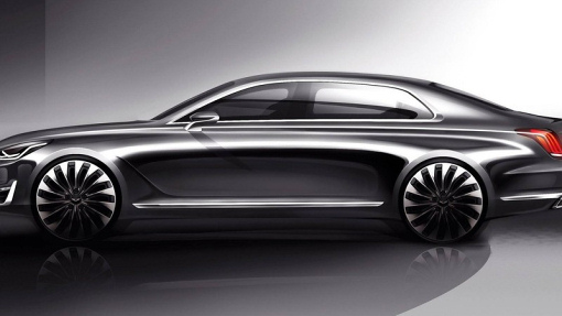 Тизер Genesis G90