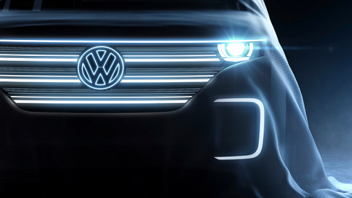 Тизер концепт-кара Volkswagen Тизер концепт-кара Volkswagen
