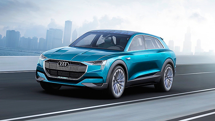 Концепт Audi e-tron quattro