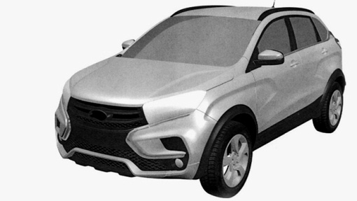 Патентное изображение Lada Xray Cross