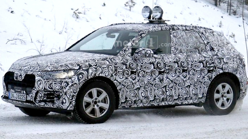 Тестовый прототип Audi Q5 Тестовый прототип Audi Q5