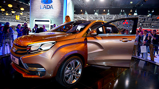 Прототип кроссовера Lada Xray 2
