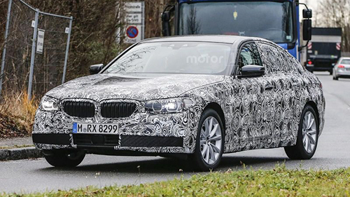 BMW 5-Series нового поколения в камуфляже