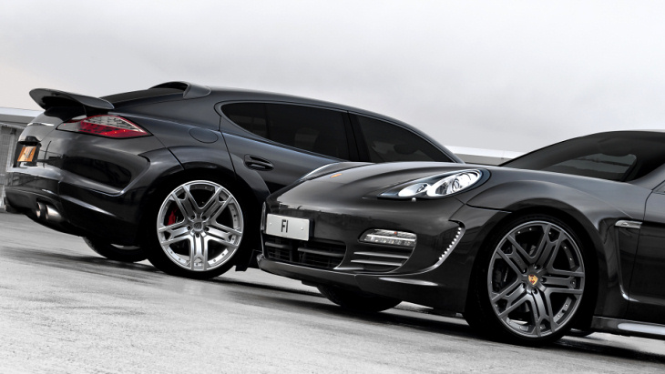 Porsche Panamera Diesel с обвесом Kahn Design 