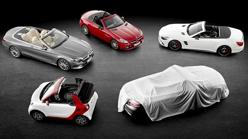 Тизер Mercedes-Benz C-Class Cabriolet