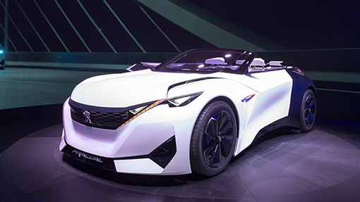 Футуристический концепт Peugeot Fractal Футуристический концепт Peugeot Fractal