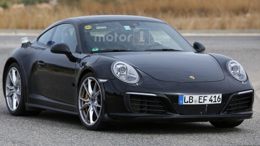 Тестовый мул Porsche 911 Тестовый мул Porsche 911