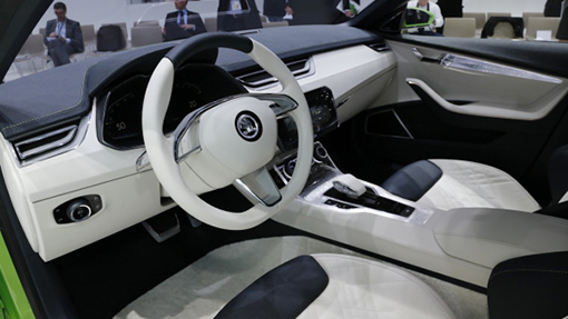 Салон Skoda VisionS