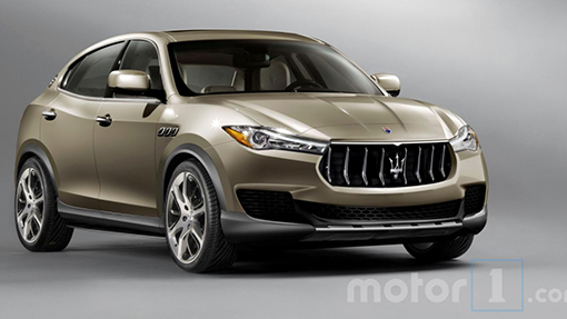 Предполагаемая внешность серийного Maserati Kubang