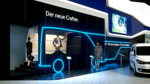 Виртуальный прототип Volkswagen Crafter