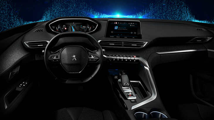 Интерьер Peugeot 3008