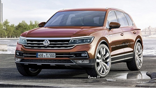 Рендер Volkswagen Touareg