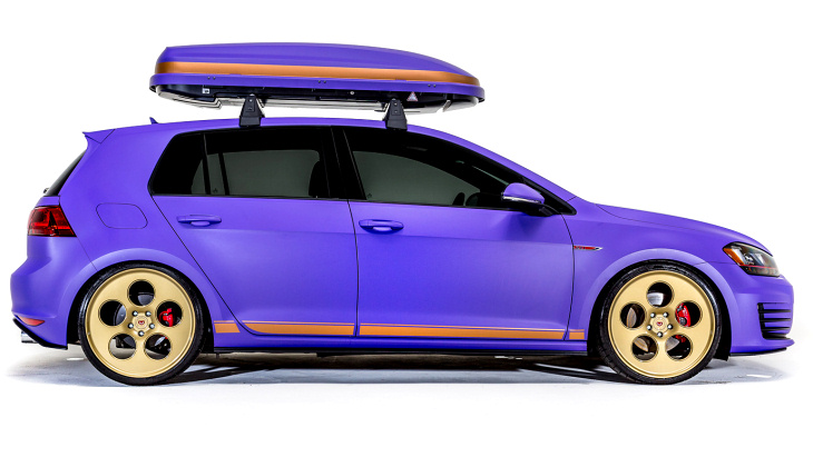 Шоу-кар Volkswagen Golf GTI из серии Five-car enthusiast fleet