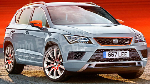 Рендер Seat Ateca Cupra