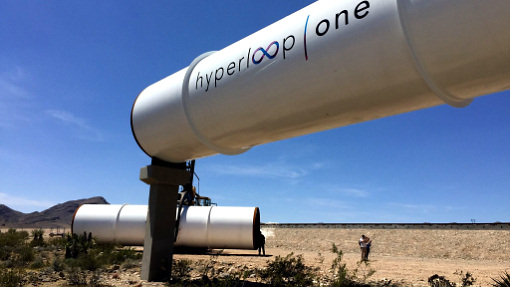 Строительство испытательного участка Hyperloop в Калифорнии