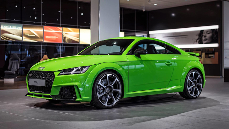 Audi TT RS Coupe Lime Green