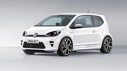 Рендер «заряженного» Volkswagen up!