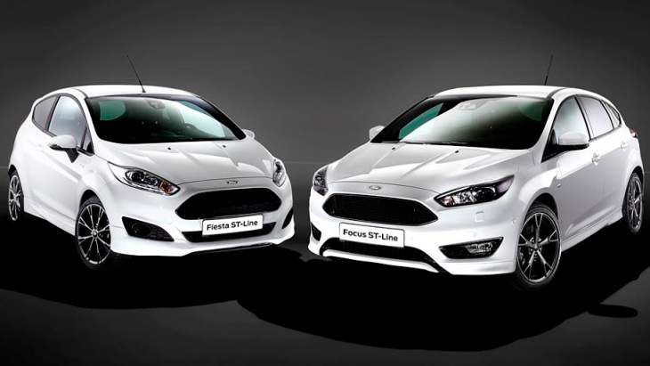 Ford Focus и Ford Fiesta ST-Line