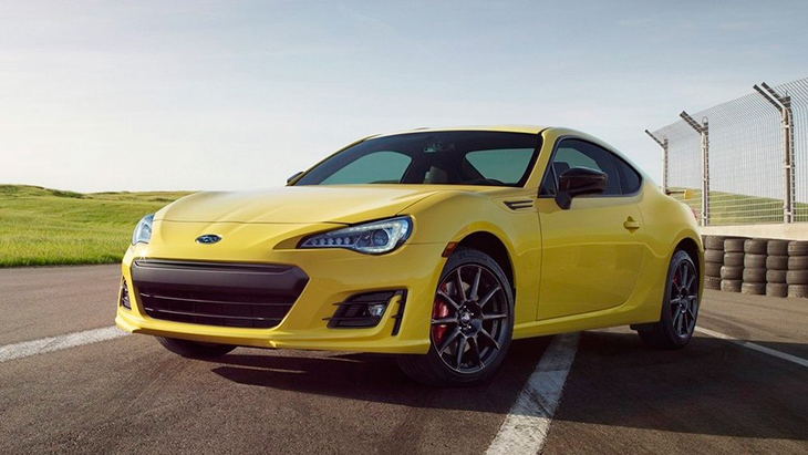 Subaru BRZ Series.Yellow