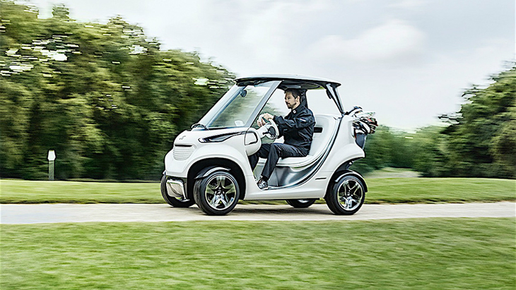 Mercedes-Benz Style Edition Garia Golf Car