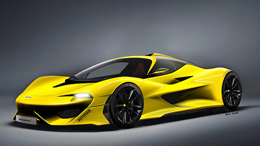 Рендер McLaren F1 GT Рендер McLaren F1 GT