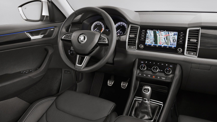 Интерьер Skoda Kodiaq