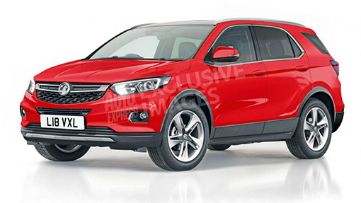 Предполагаемый внешний вид семиместного кроссовера Opel