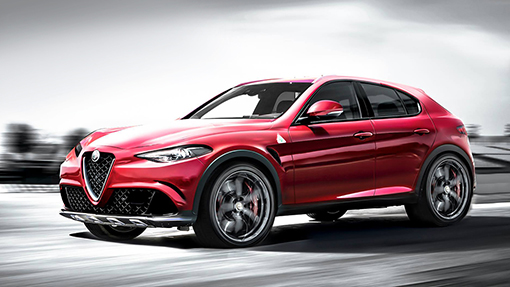 Рендер Alfa Romeo Stelvio Рендер Alfa Romeo Stelvio