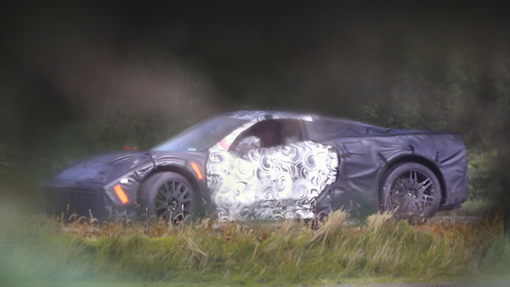 Chevrolet Corvette нового поколения на тестах Chevrolet Corvette нового поколения на тестах