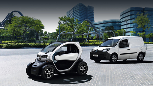 Renault Twizy и  Kangoo Z.E